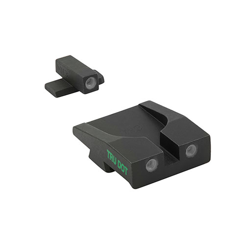 Améliore ta précision avec les viseurs nocturnes TRU-DOT® de Meprolight, offrant une visibilité optimale jour et nuit grâce à des points tritium colorés.