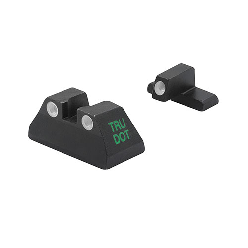 Verbessere deine Treffsicherheit mit den selbstbeleuchteten TRU-DOT® Nachtsichten von Meprolight – ideal für Tag und Nacht, mit über 85% höherer Trefferquote!