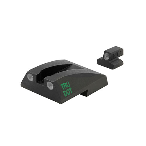 I mirini notturni auto-illuminanti MEPROLIGHT® Tru-Dot® migliorano la precisione in condizioni di scarsa illuminazione, aumentando l'efficacia di tiro oltre l'85%.