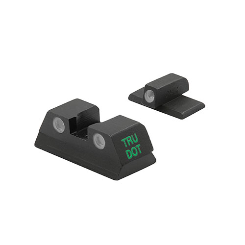 Améliore ta précision avec les viseurs nocturnes TRU-DOT® de MEPROLIGHT, offrant une visée instinctive rapide et une visibilité optimale de jour comme de nuit.