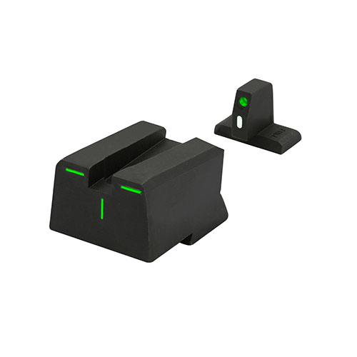 Le mire notturne auto-illuminate MEPROLIGHT® Tru-Dot® R4E migliorano la precisione in condizioni di scarsa illuminazione, con un'efficienza di colpo superiore all'85%.