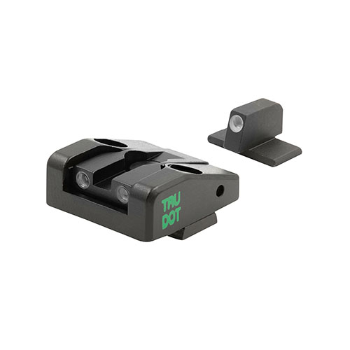 Les viseurs réglables Tru-Dot® de MEPROLIGHT® améliorent ta précision de tir, de jour comme de nuit, avec une visibilité optimale et une installation facile.