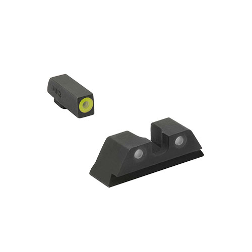 Découvre les HYPER BRIGHT™ de MEPROLIGHT : des viseurs tritium ultra lumineux, toujours prêts, et résistants aux chocs, pour une acquisition de cible rapide en toutes conditions.
