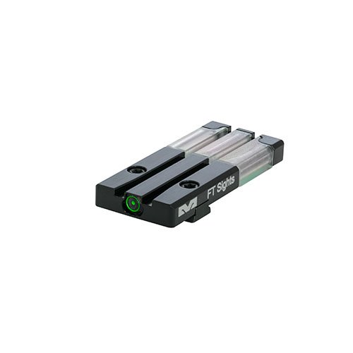 Le Mepro FT Bullseye™ est un viseur tritium et fibre optique, rapide et intuitif, idéal pour le tir sous pression, résistant aux chocs et léger.