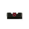 Il Mepro FT Bullseye™ offre un mirino intuitivo e veloce, con tritio e fibra ottica, resistente agli urti e leggero, perfetto per pistole come Glock e Smith & Wesson.