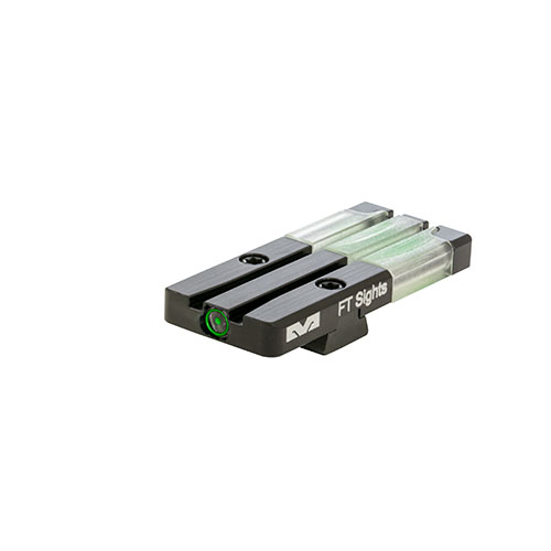 Die Mepro FT Bullseye™ Visierung ist schnell, hell und intuitiv, ideal für Tag und Nacht, robust und leicht für instinctives Zielen unter Druck.