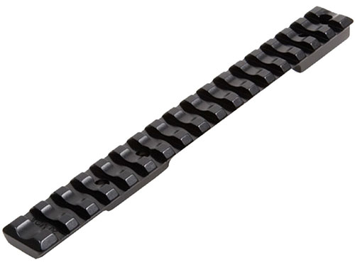 Il Picatinny Rail in alluminio per Howa 1500 lungo offre una solida base per accessori, garantendo versatilità e precisione nel montaggio.