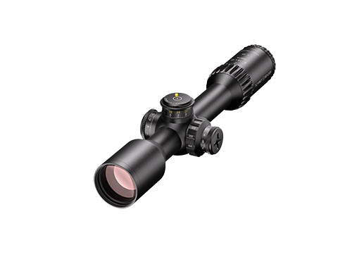Il 3–18x42 Meta offre versatilità e precisione con ingrandimenti variabili, reticolo 1.FP SBX e regolazione 0.1 mrad, ideale per ogni situazione di tiro.