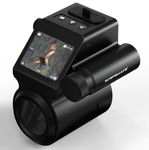 Cattura ogni dettaglio con la ScopeMate S28-TSC: registrazione 4K, touchscreen frontale, registrazione attivata da rinculo e opzioni di archiviazione flessibili.