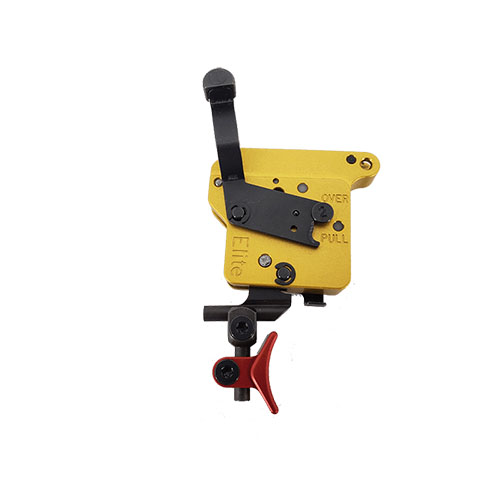 I grilletto Timney per Remington Model 7 Calvin Elite è facile da installare, migliora la precisione e include un sistema di sicurezza che blocca il grilletto.