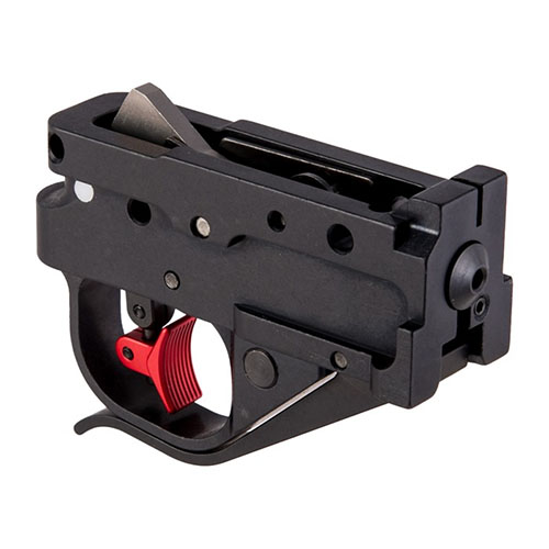 Il kit di grilletto Timney Ruger 10/22 Calvin Elite offre un'installazione semplice, un peso di sgancio di 1.5-2 lbs e un rilascio del caricatore intuitivo.