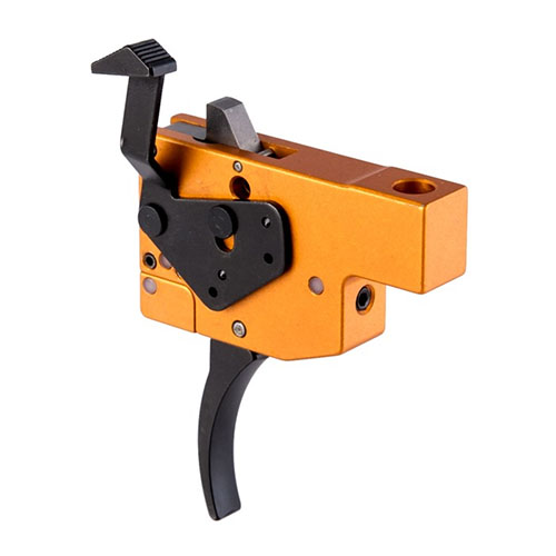 Der TIMNEY Tikka T3 Trigger bietet einen präzisen, einstellbaren Abzugsgewicht von 1,5 bis 4 lbs für eine optimale Schusskontrolle ohne Sicherheitsmechanismus.