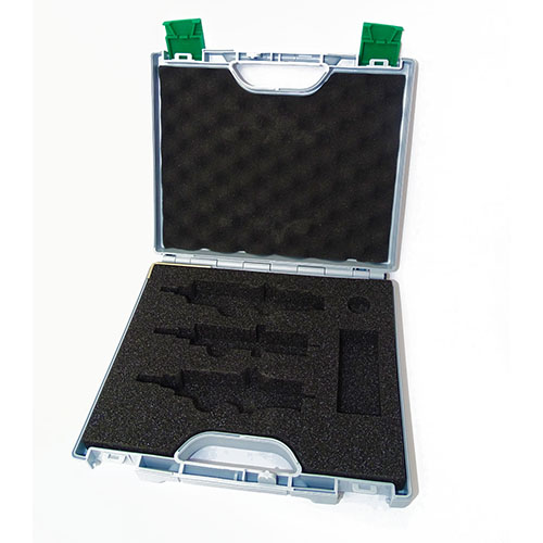 Die TRIEBEL Premium Case bietet sicheren Stauraum für deine Triebel 7/8" Reloading Dies und Zubehör – perfekt für Ordnung und Schutz deiner Ausrüstung!