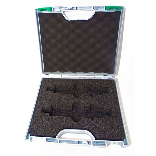 Le TRIEBEL Premium Case est parfait pour ranger tes dies et accessoires Triebel de 1-1/4", offrant une protection optimale et un accès facile.