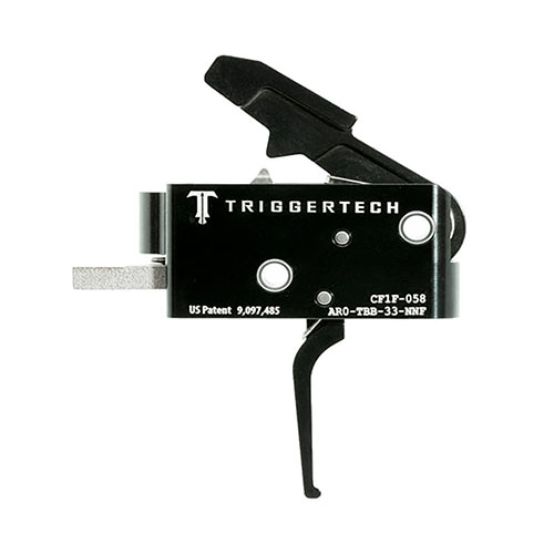 Le TRIGGERTECH AR15 offre une technologie Frictionless Release™, un tir précis, une résistance à la corrosion et une durabilité exceptionnelle, même dans les pires conditions.