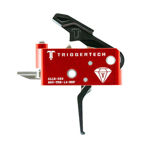 Le TRIGGERTECH AR15 offre une action à deux étapes avec une technologie Frictionless Release, garantissant une fiabilité exceptionnelle et des tirs constants.
