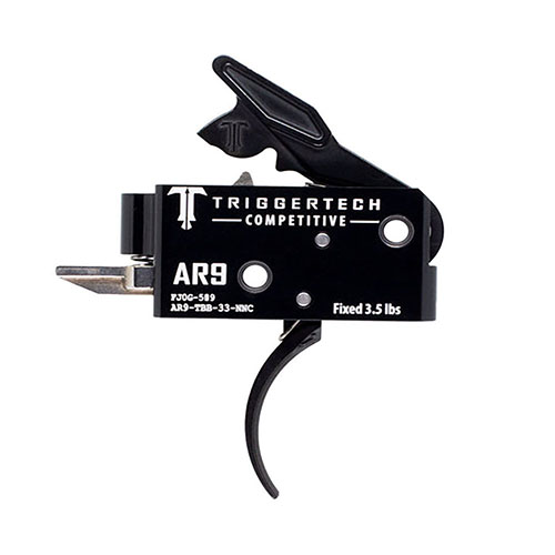 Il grilletto TRIGGERTECH AR9 offre una tecnologia Zero Creep™ per un'azione precisa, riduzione delle vibrazioni e durata eccezionale, ideale per tiratori competitivi.