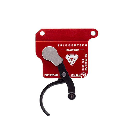 Il TRIGGERTECH Rem700 Diamond Bottom Safety migliora l'accuratezza con tecnologia Frictionless Release, offrendo una rottura netta e una durata eccezionale.