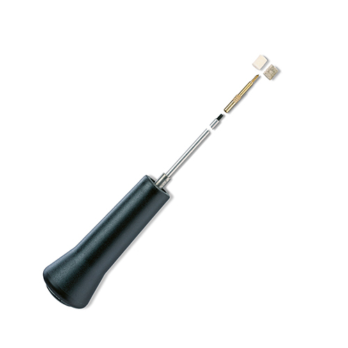 La tige de nettoyage en acier inoxydable de 280 mm pour calibres 4-5,5 mm offre stabilité et ergonomie, idéale pour un nettoyage efficace de tes armes.