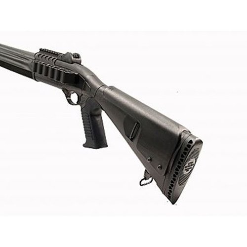 Il calcio Urbino per Beretta 1301 offre una lunghezza di trazione ridotta di 12,5" per un uso tattico, con impugnatura in gomma e installazione senza armi.