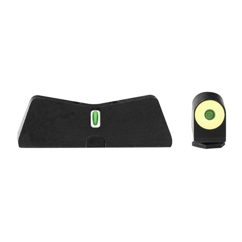 Les viseurs XS Sights DXT2 Big Dot pour Glock offrent un ciblage rapide grâce à leur conception intuitive et leur illumination tritium, parfaits pour la défense.