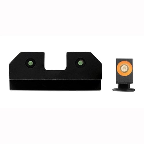 Die XS® R3D Night Sights bieten eine helle 3-Punkt Tritium-Anzeige, optimale Sichtbarkeit in allen Lichtverhältnissen und sind einfach zu installieren.
