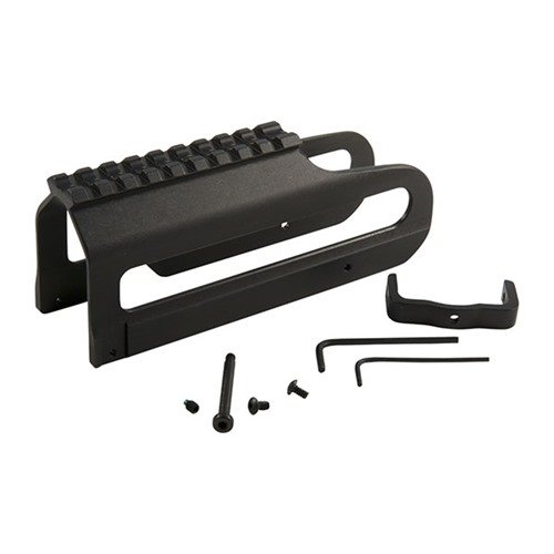 Montaggio facile e veloce senza forare, supporto bilanciato per qualsiasi ottica, resistente al rinculo, in alluminio anodizzato, include viti e istruzioni.