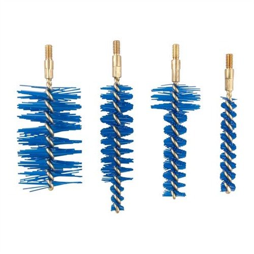 Set di spazzole in nylon Nyflex™ per AR-308, flessibili e resistenti, progettate per pulire il ricevitore, la camera, il carrier e il canna senza graffiare.