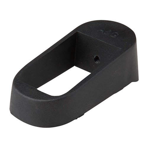 Der GRIP EXTENDER für GLOCK® 17/19 ermöglicht die Nutzung von Vollmagazinen in kompakten Waffen und sorgt für einen komfortablen, handfüllenden Griff.