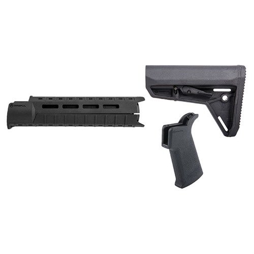 Aggiorna il tuo AR-15 con il set MOE-SL di Magpul: stock ergonomico, hand guard M-LOK leggero e grip slim per un controllo ottimale e transizioni rapide.
