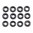 UNCLE MIKES DOME NUTS 10-32 THREADS 12 PACK