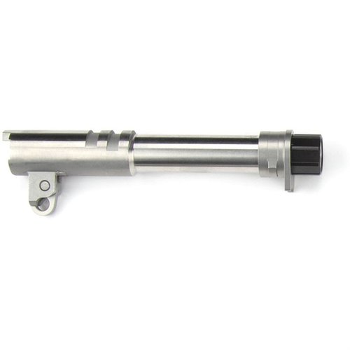 Der 1911 45 ACP Suppressor Ready Barrel von Ed Brown bietet höchste Präzision, ist aus hochwertigem T-416 Edelstahl gefertigt und hat Mündungsgewinde von 0.578x28.
