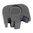 ED BROWN M&P SERRATED BACKPLATE, BLACK