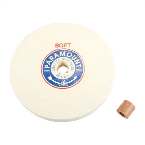 Die 8" Soft Felt Polishing Wheels bieten eine hervorragende Finish-Qualität, ideal für Profis. Perfekt für verschiedene Poliergrits und mit Adaptern für vielseitige Nutzung.