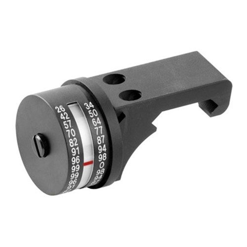 Le support en aluminium usiné te permet de fixer l'Angle Co-Sine Indicator (ACI) directement sur ton montage MIL STD 1913, sans l'endommager.