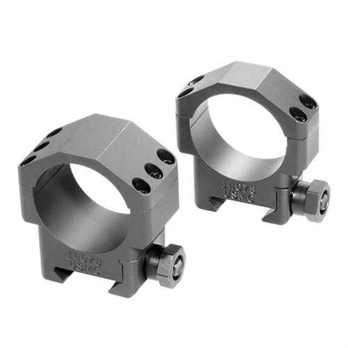 Le anelli di mira Badger Ordnance USMC M40A3 34mm offrono una montatura stabile per ottiche tattiche, realizzati in acciaio, abbinati e compatibili con rail Picatinny.