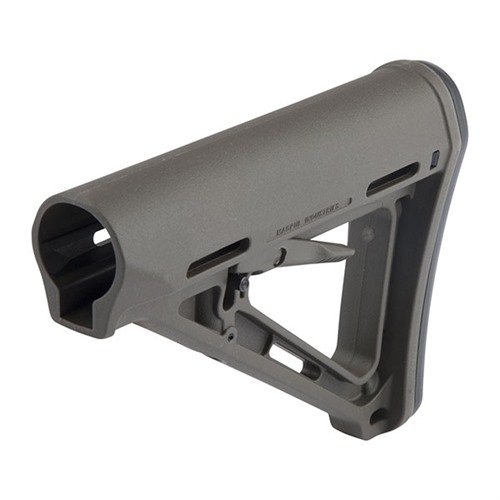 Der Magpul MOE Carbine Stock bietet eine leichte, robuste Konstruktion mit ergonomischem Design, schneller Längenverstellung und verbessertem Cheekweld für optimale Leistung.