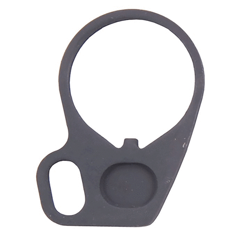 L'adattatore per fionda AR-15/M16 in acciaio 1018 offre un punto di attacco basso e robusto per slings a punto singolo, ideale per fucili con calcio telescopico.