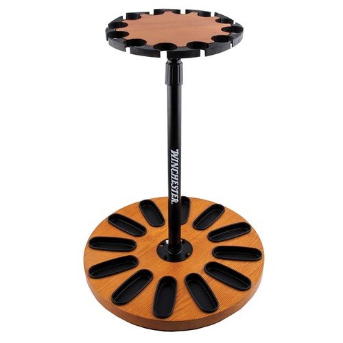 Scopri il ROTATING GUN RACK di DI ARMERIA EQUIPMENT: un elegante rack per 12 fucili, ideale per conservazione e esposizione. 🔄