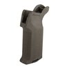 Der MOE-K2 Grip bietet einen vertikalen Griffwinkel, aggressive Textur für besseren Halt und ist mit Magpul Grip Cores für individuelle Aufbewahrung kompatibel.