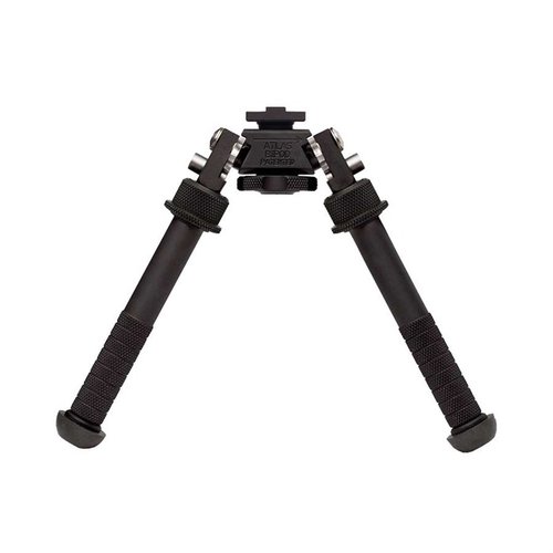Le V8 ATLAS BIPOD est léger, en aluminium, avec des pieds en caoutchouc pour une stabilité optimale. Ses jambes ajustables offrent jusqu'à 180° d'ajustement.