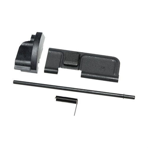 Il kit di copertura del portello di espulsione AR-15/M16 CMMG offre una protezione efficace contro il gas e i residui, ideale per costruzioni 9mm e .22LR.