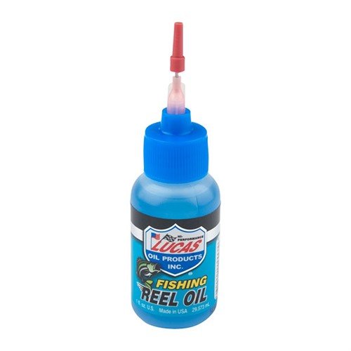 L'olio per mulinelli da pesca Lucas offre lubrificazione duratura, protezione dalla ruggine e dalla corrosione, ideale per condizioni di acqua dolce e salata.