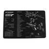 Il TEKMAT Pistol Gun Cleaning Mat per Glock è un tappetino resistente che protegge la finitura della tua arma e offre un diagramma dettagliato delle parti.
