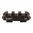 KINETIC DEVELOPMENT GROUP M-LOK RAIL 3 SLOT PICATINNY ALUMINUM BLACK 1.68"