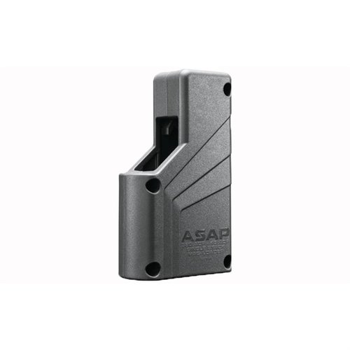 Il caricatore Butler Creek ASAP per caricatori a singolo stack consente di ricaricare facilmente e rapidamente, compatibile con 9mm e .45 ACP, 100% made in USA.
