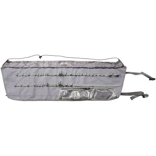 Le READY ROLL KIT BUCKET INSERT de HOPPES est en rip-stop robuste, se fixe dans un seau de cinq gallons ou se transforme en rouleau à outils, parfait pour le tir!