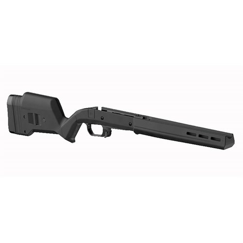 Der HUNTER 110 Adjustable Stock bietet verbesserte Ergonomie, M-LOK® Montageslots, eine anpassbare Länge und Höhe für mehr Stabilität und Komfort.