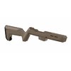 Le Magpul Backpacker Stock pour Ruger PC Carbine offre portabilité, rangement intégré et compatibilité avec des accessoires grâce aux slots M-LOK.