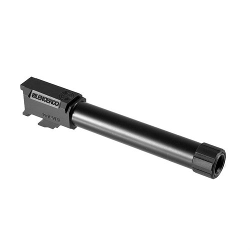 Améliore ton SIG P226 avec ce canon fileté SilencerCo, compatible avec les suppressors, en acier inoxydable, offrant fiabilité et précision.